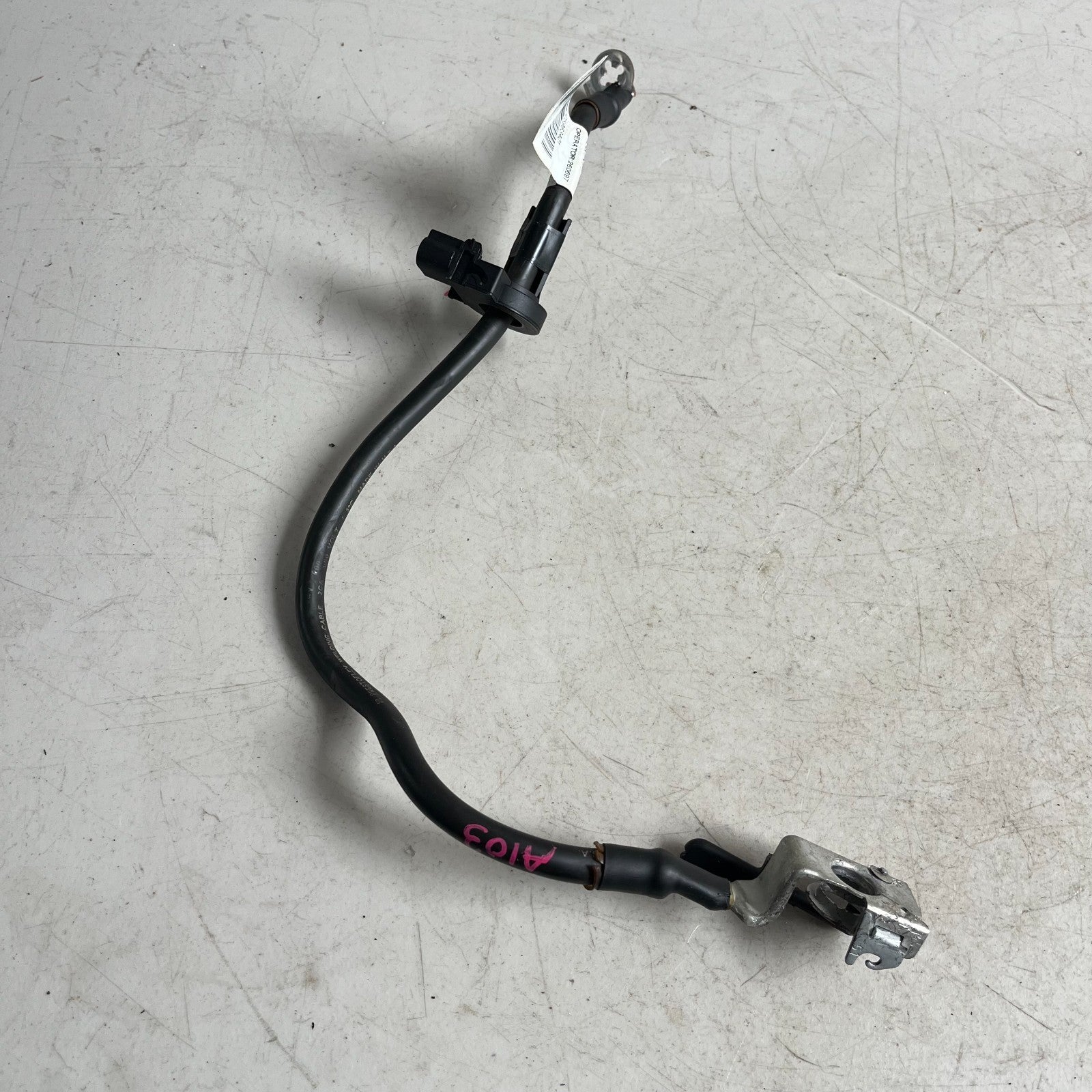 2008-14 CADILLAC CTS-V BATTERY NEGATIVE GROUND TERMINAL WIRE CABLE 25963401 OEM