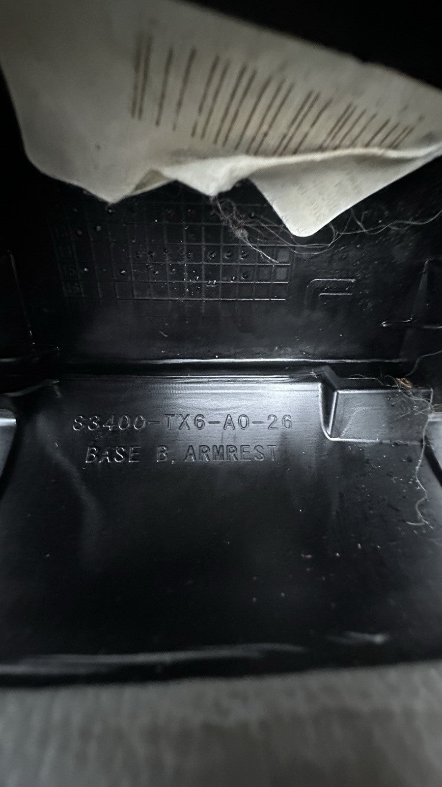 2016-2022 Acura Ilx Center Console Armrest Lid Cover 83450-Tx6-A02zh