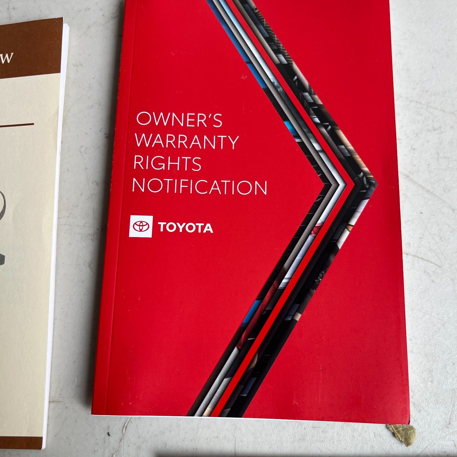 2022 TOYOTA LEATHER CASE FOR OWNER'S OWNERS MANUAL OPERATORS USER GUIDE OEM
