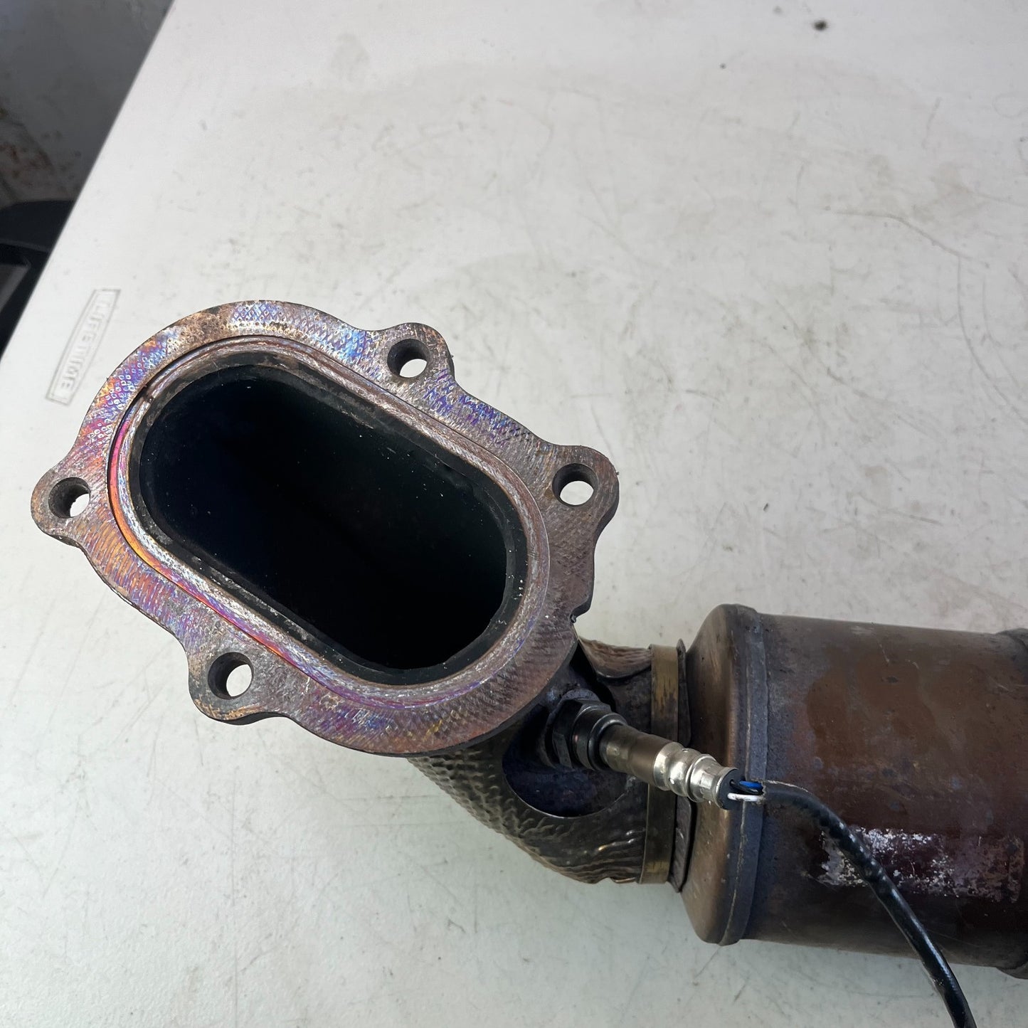 2014-2019 CHEVROLET CORVETTE LEFT DRIVER SIDE EXHAUST DOWNPIPE PIPE 23373202 OEM