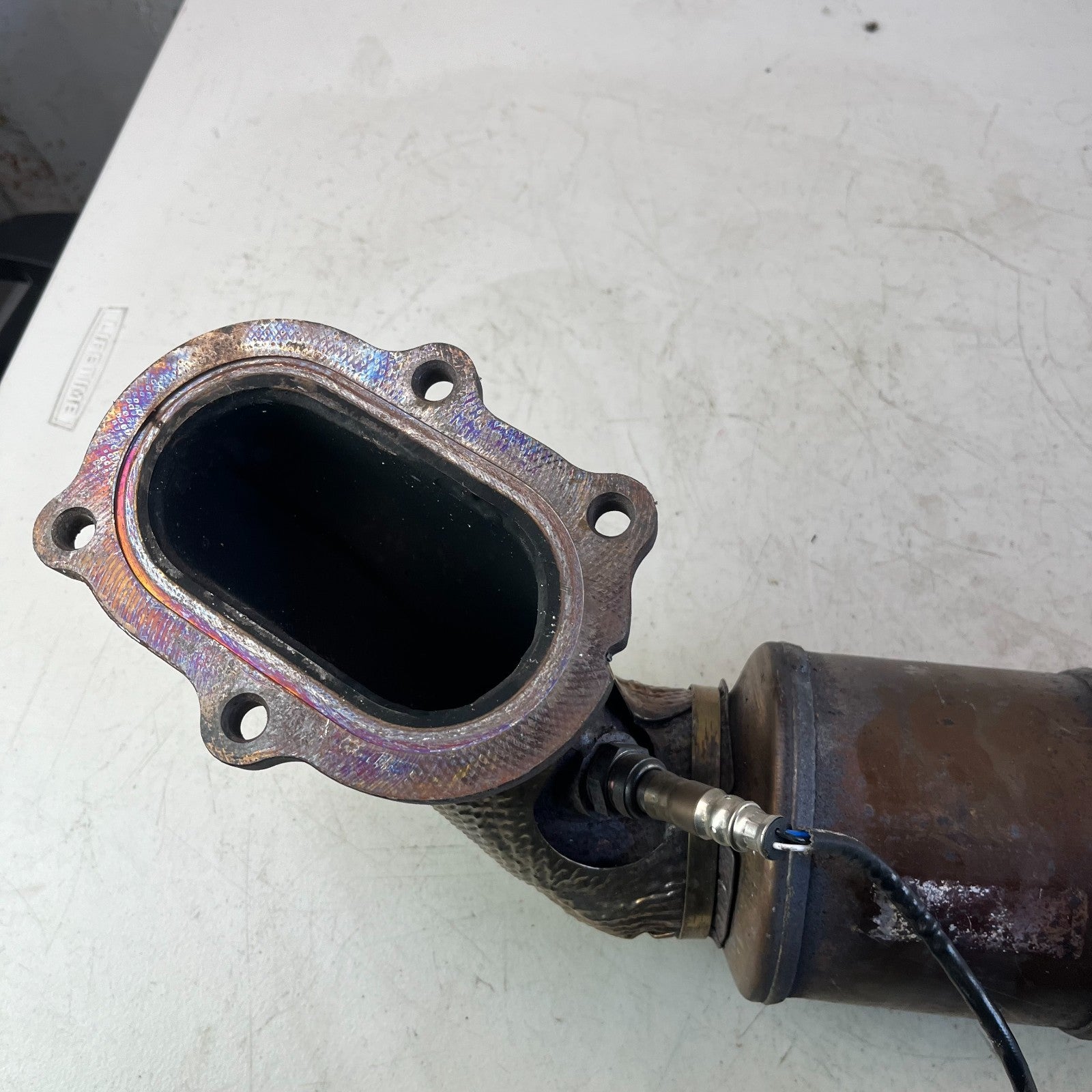 2014-2019 CHEVROLET CORVETTE LEFT DRIVER SIDE EXHAUST DOWNPIPE PIPE 23373202 OEM