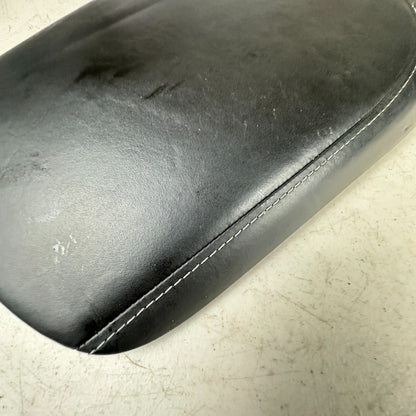 2014-2019 CHEVROLET CORVETTE C7 CENTER CONSOLE ARMREST LID BLACK LEATHER OEM