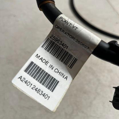 2008-14 CADILLAC CTS-V BATTERY NEGATIVE GROUND TERMINAL WIRE CABLE 25963401 OEM