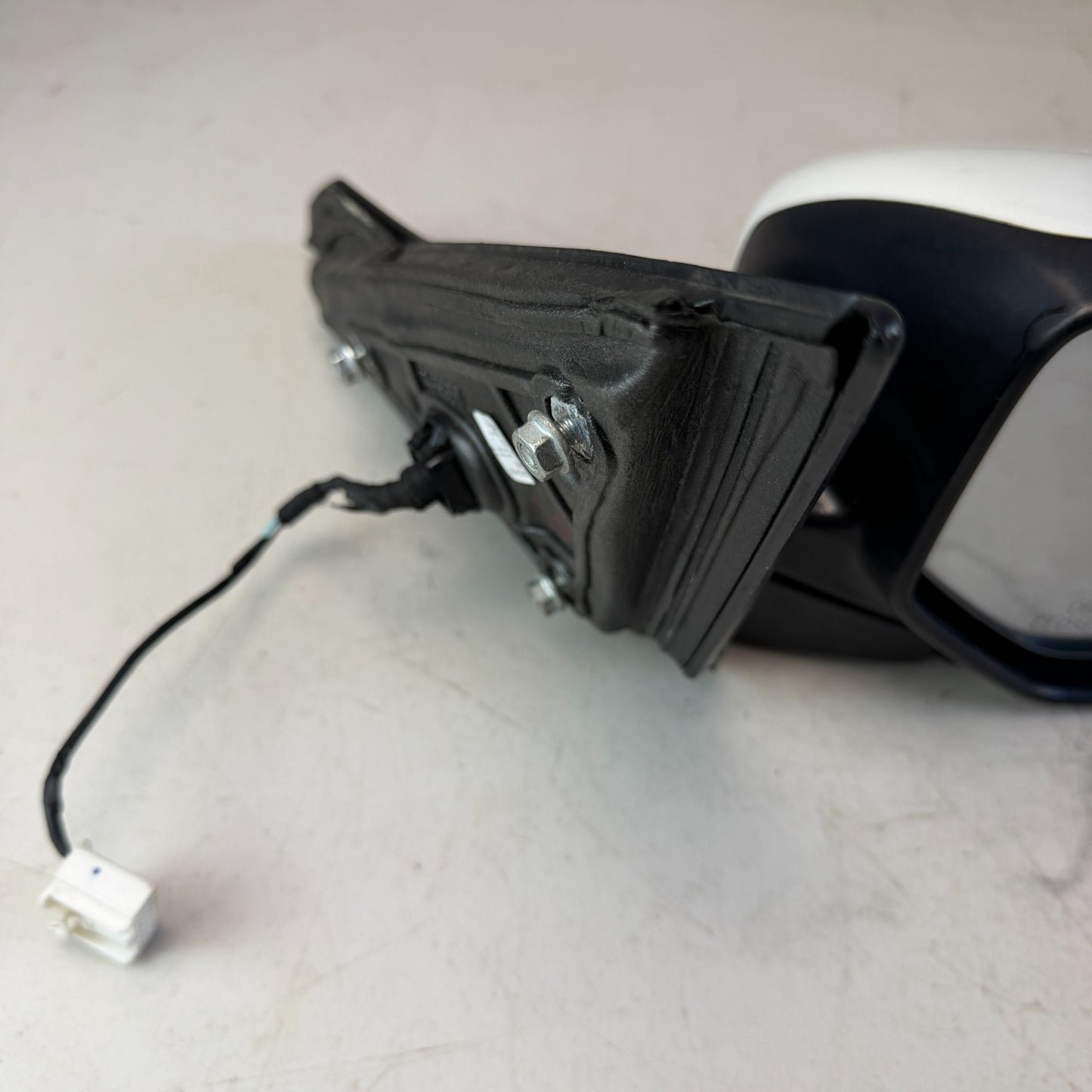 2013-17 HONDA ACCORD FRONT RIGHT PASSENGER VIEW DOOR MIRROR WHITE 76200-T2F-A110