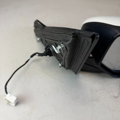 2013-17 HONDA ACCORD FRONT RIGHT PASSENGER VIEW DOOR MIRROR WHITE 76200-T2F-A110