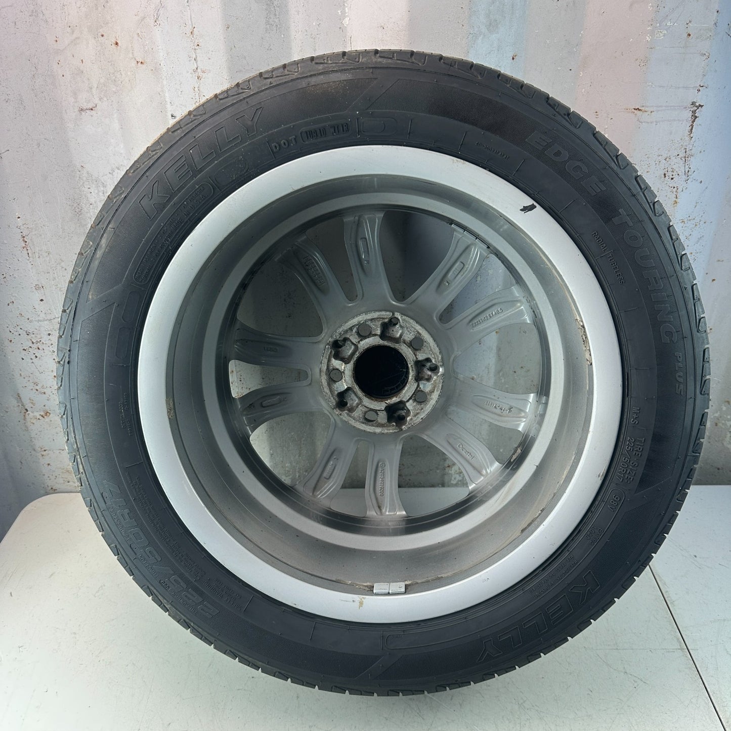 2015-2018 MERCEDES W205 C300 17x7' INCH 10 SPOKE WHEEL RIM W/ TIRE A2054010200