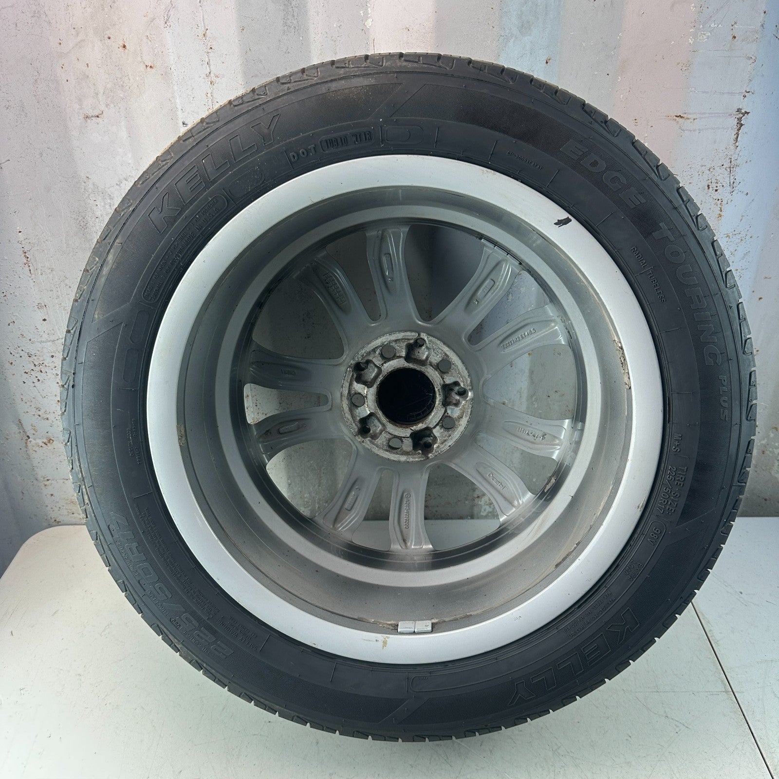 2015-2018 MERCEDES W205 C300 17x7' INCH 10 SPOKE WHEEL RIM W/ TIRE A2054010200