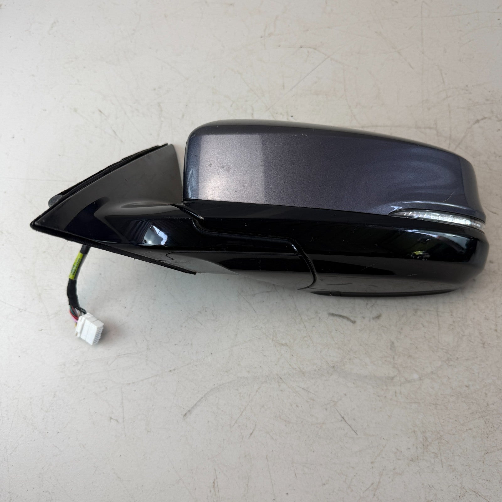 2015-2020 ACURA TLX FRONT LEFT DRIVER SIDE VIEW EXTERIOR DOOR MIRROR GRAY OEM