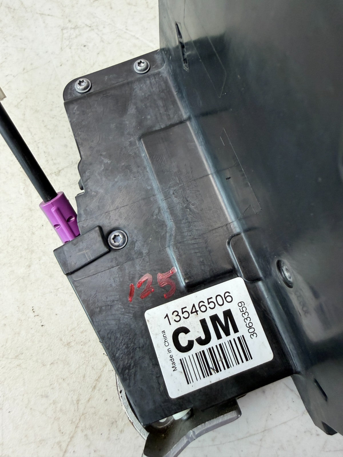2016-2024 CHEVROLET CAMARO FRONT RIGHT SIDE DOOR LOCK LATCH ACTUATOR 13546506