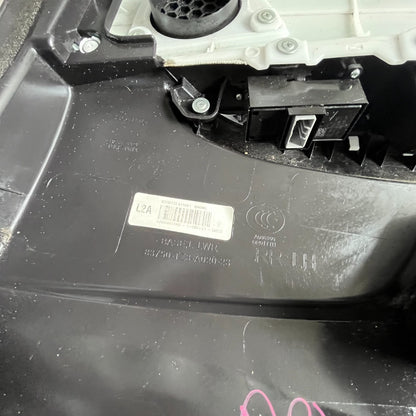 2015-2020 ACURA TLX REAR LEFT DRIVER SIDE INTERIOR DOOR TRIM PANEL BLACK OEM