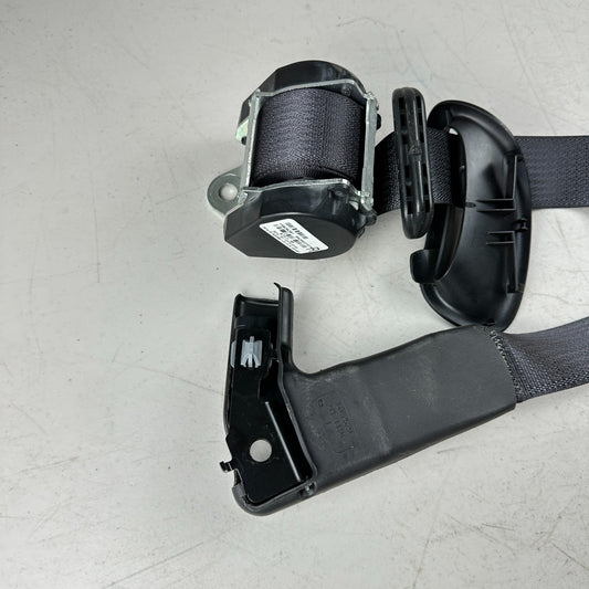 05-13 CHEVROLET CORVETTE FRONT RIGHT SIDE SEAT BELT SEATBELT RETRACTOR BLACK OEM