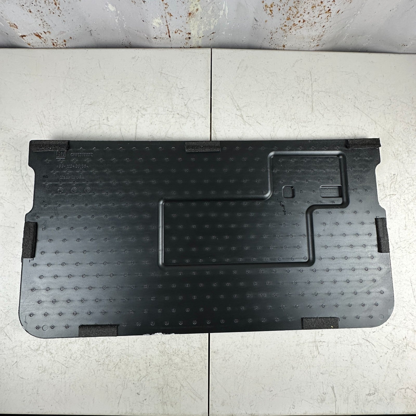 2014-19 CHEVROLET CORVETTE C7 REAR FLOOR CARGO STORAGE COMPARTMENT LID PANEL OEM
