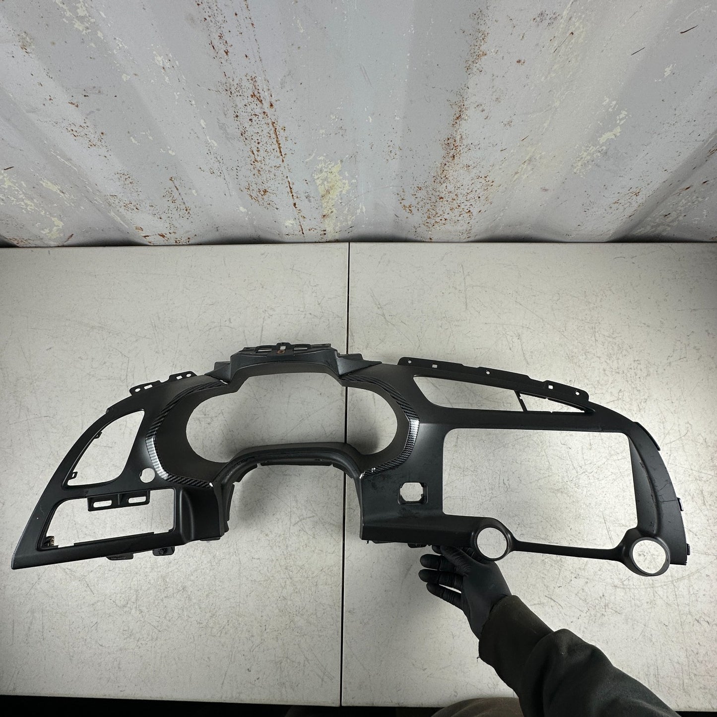 14-19 CHEVY CORVETTE C7 DASH INSTRUMENT CLUSTER SPEEDOMETER BEZEL TRIM PANEL OEM