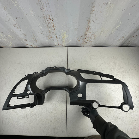 14-19 CHEVY CORVETTE C7 DASH INSTRUMENT CLUSTER SPEEDOMETER BEZEL TRIM PANEL OEM