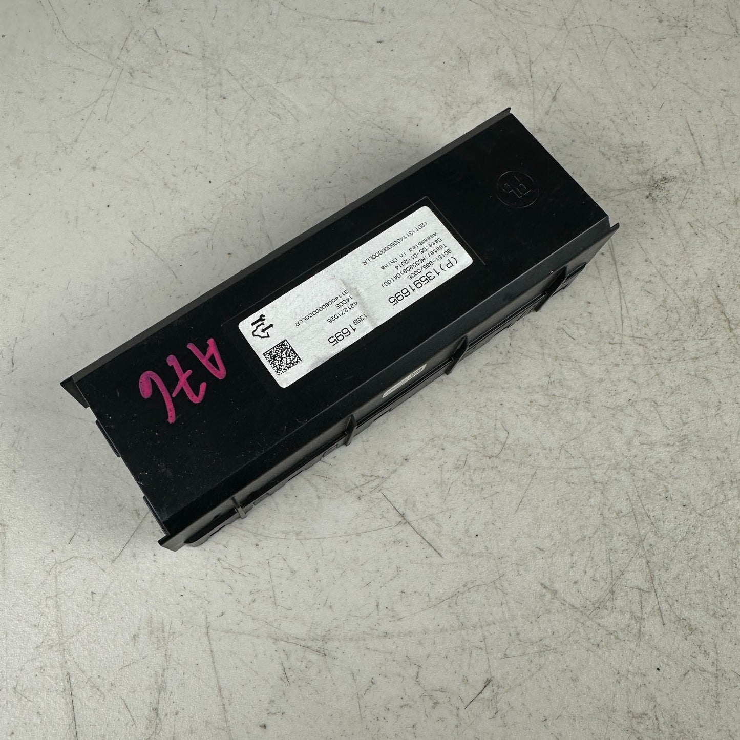 2014-19 CHEVROLET CORVETTE C7 AC HEATER TEMPERATURE CONTROL MODULE 13591695 OEM