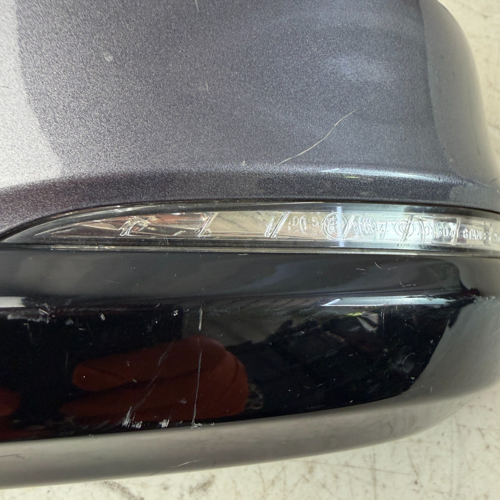 2015-2020 ACURA TLX FRONT LEFT DRIVER SIDE VIEW EXTERIOR DOOR MIRROR GRAY OEM