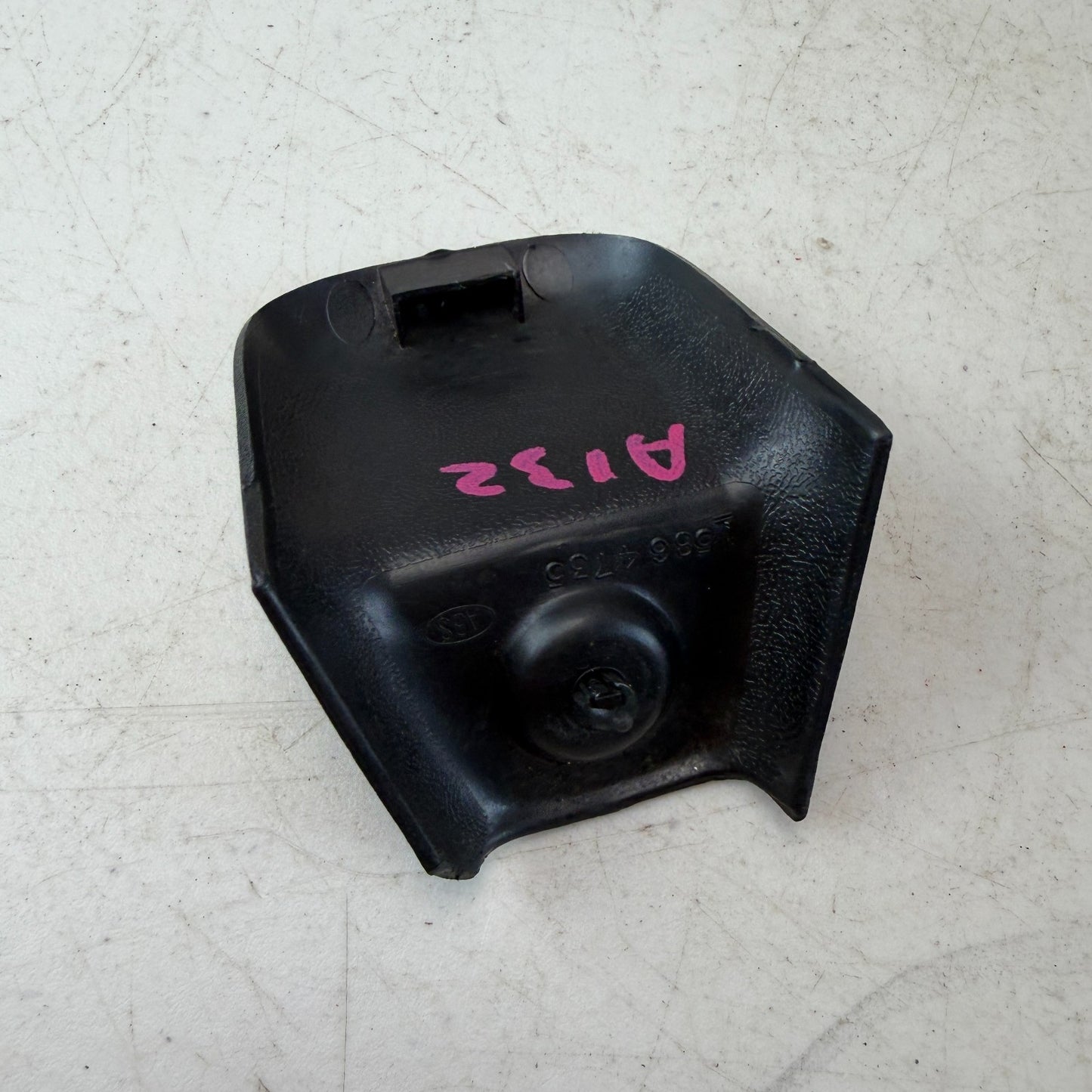05-13 CHEVROLET CORVETTE C6 FRONT SEAT ADJUSTER TRACK RAIL COVER TRIM BLACK OEM