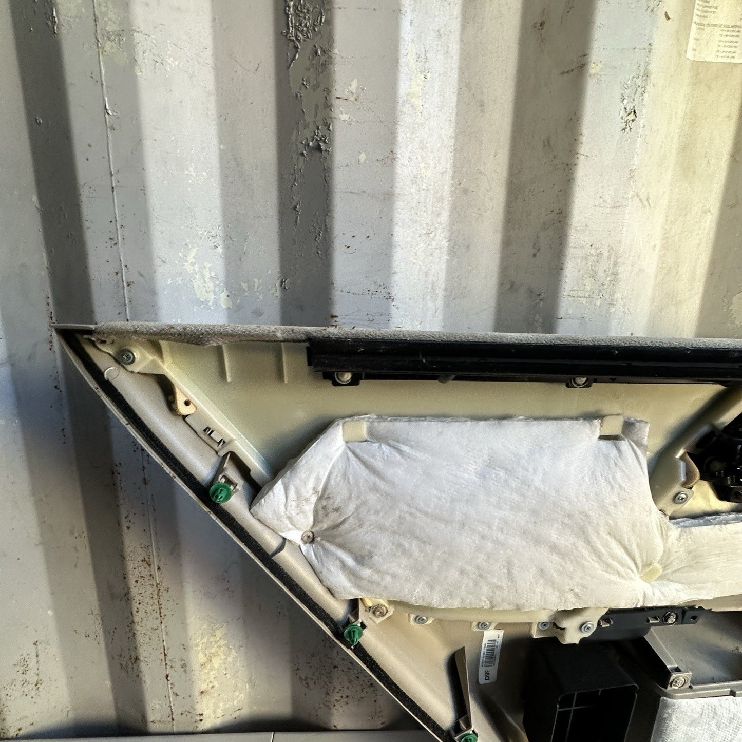 2013-17 Honda Accord Rear Right Passenger Interior Door Panel Trim TAN CLOTH OEM