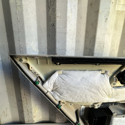 2013-17 Honda Accord Rear Right Passenger Interior Door Panel Trim TAN CLOTH OEM
