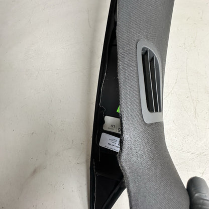 14-19 Chevy Corvette C7 Jet Black LH Windshield Garnish Molding A Pillar