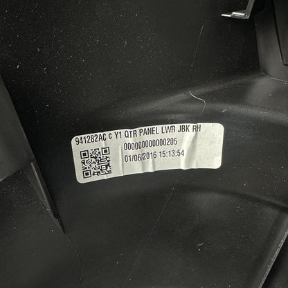 14-19 CHEVROLET CORVETTE C7 RIGHT PASSENGER SIDE LOWER QUARTER TRIM PANEL OEM