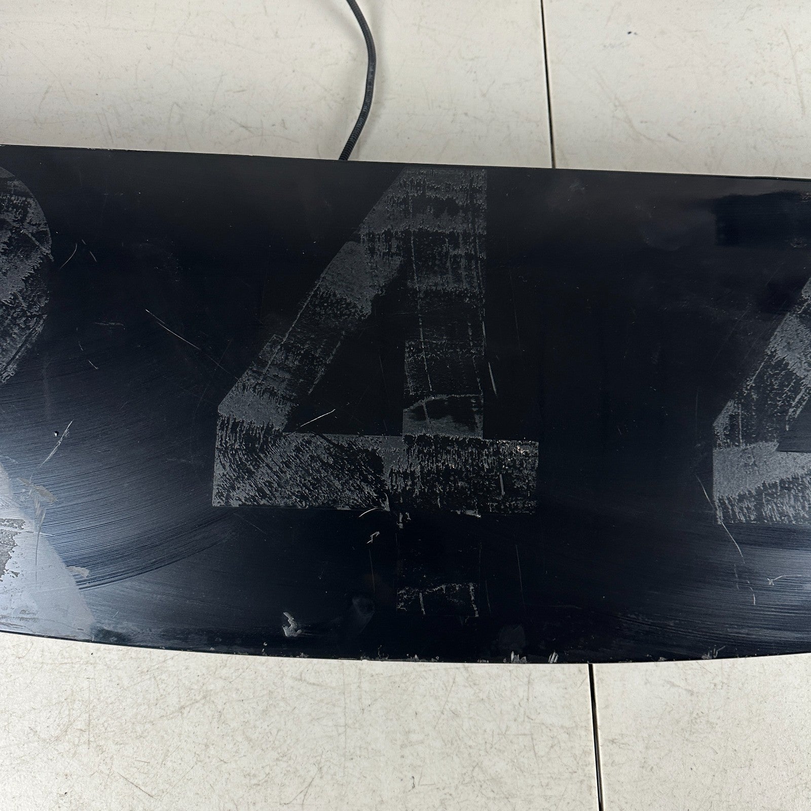 2020 - 2024 FORD EXPLORER REAR TAILGATE LIFTGATE UPPER SPOILER WING BLACK OEM