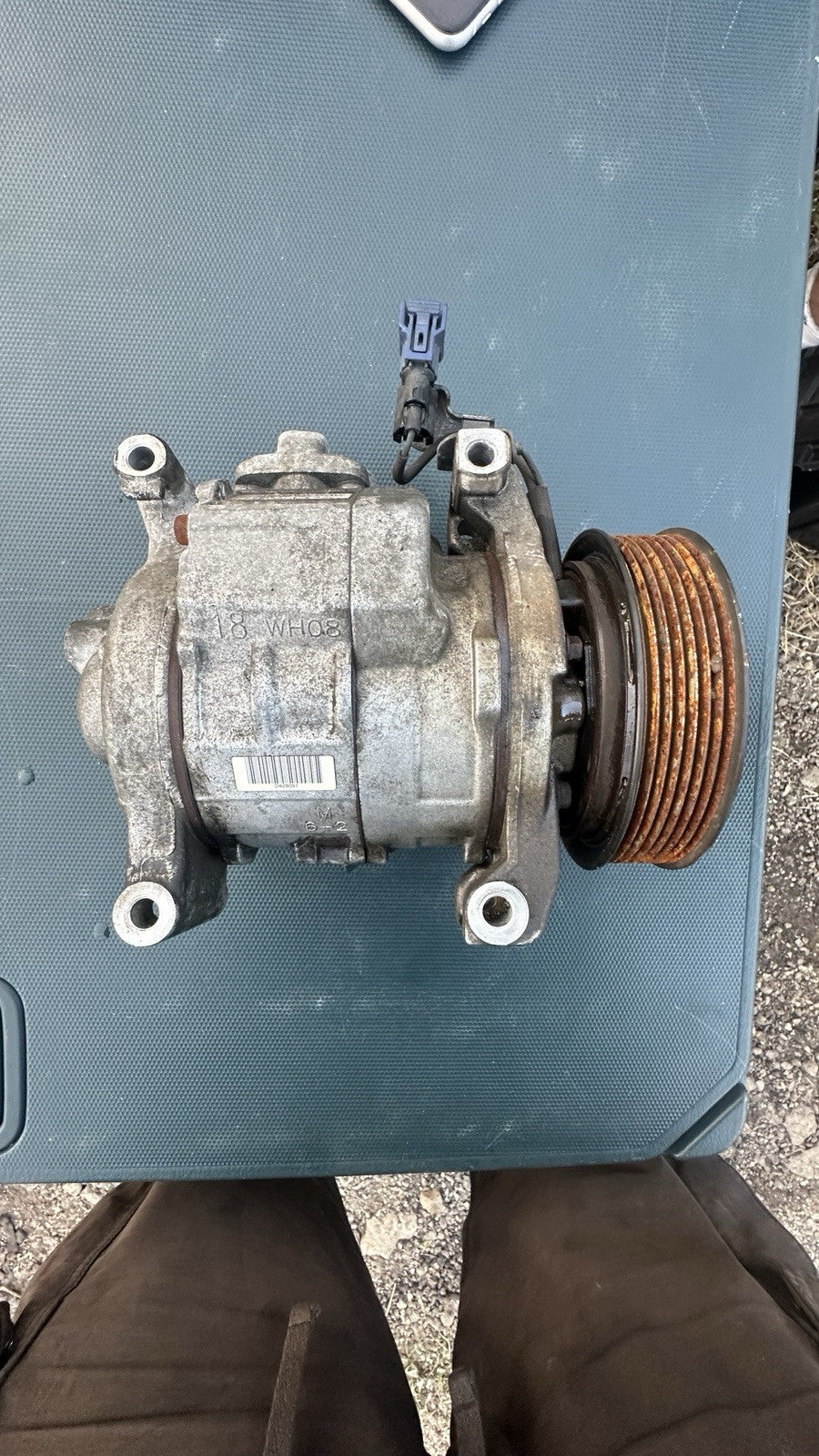 2013-2017 Honda Accord A/C Compressor Assembly Used Oem 2.4 L 4 Cylinder