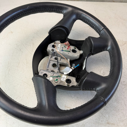 2005-2013 CHEVROLET CORVETTE C6 FRONT LEFT STEERING WHEEL BLACK LEATHER OEM