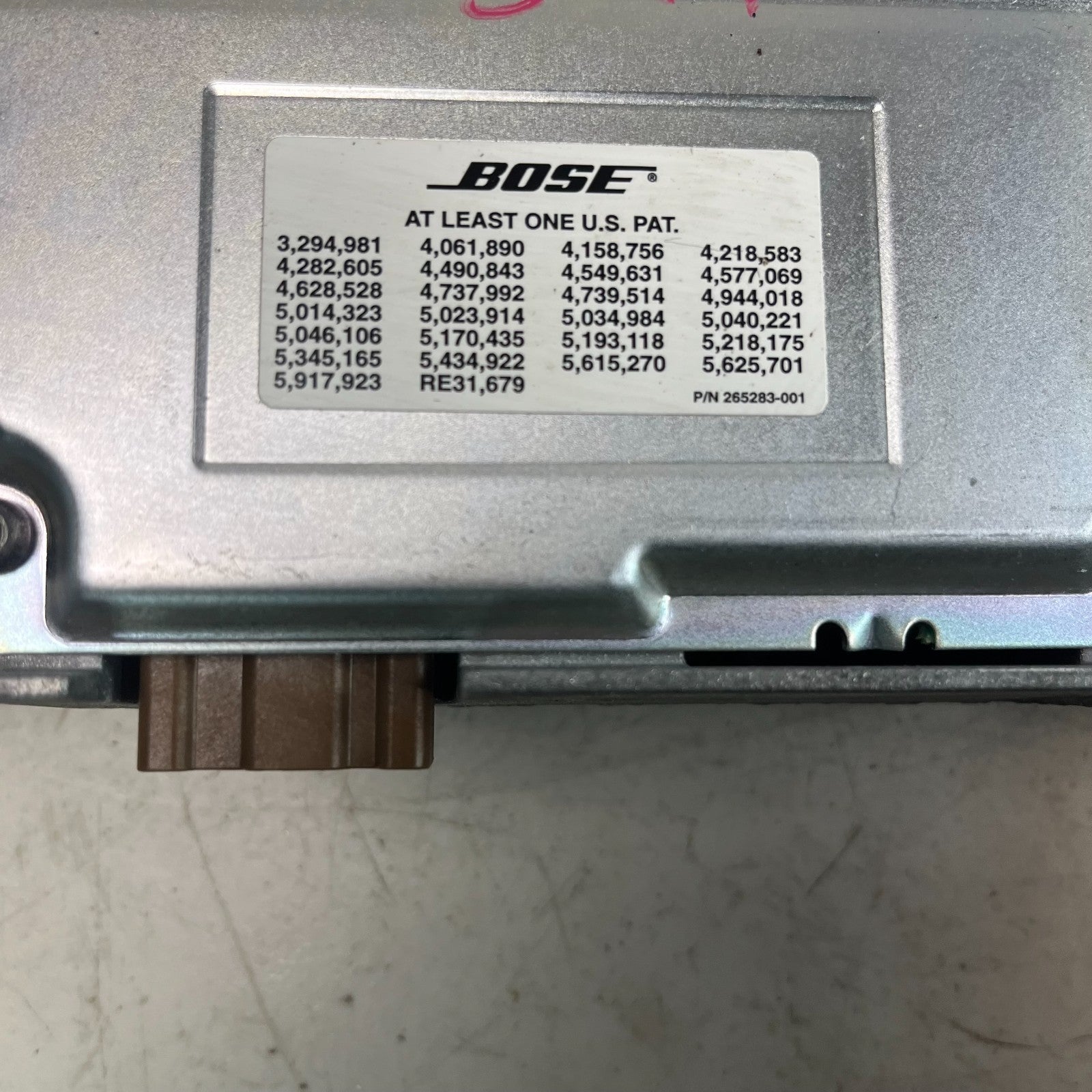 2008-2015 CADILLAC CTS-V RADIO AUDIO EQUIPMENT AMPLIFIER AMP UNIT 25921142 OEM