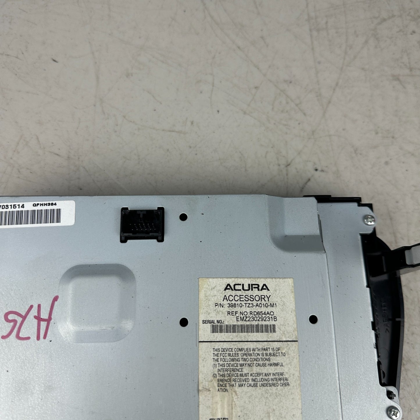 15-17 ACURA TLX FRONT DASH 8" INCH INFORMATION DISPLAY SCREEN 39810-TZ3-A010 OEM