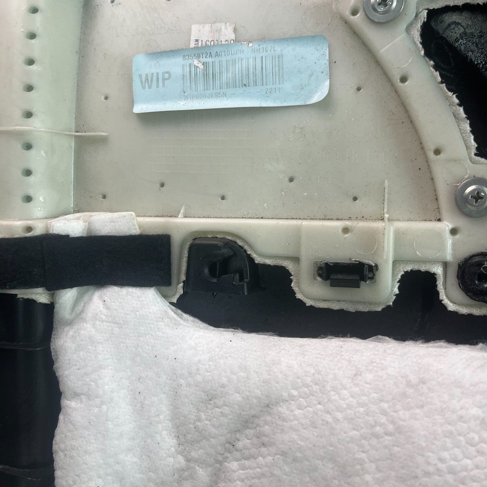 2013-2017 HONDA ACCORD FRONT LEFT DRIVER DOOR PANEL TRIM COVER 83550-T2A-A01 OEM