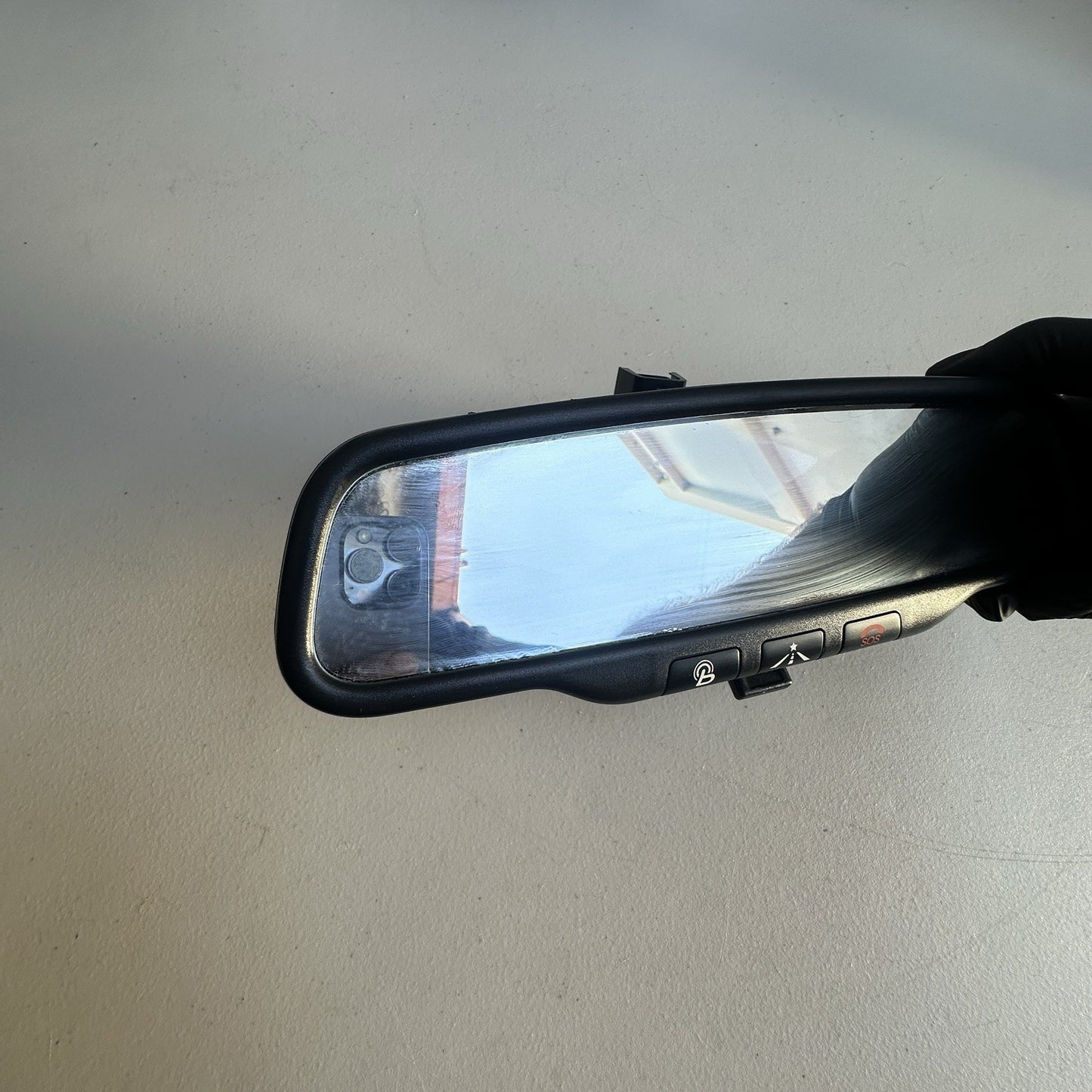15 - 19 HYUNDAI SONATA INTERIOR REAR VIEW MIRROR W/O AT DIMMING,W/TELEMATICS