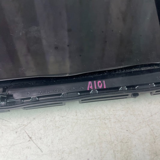 2020-2025 TOYOTA COROLLA REAR LEFT SIDE DOOR VENT WINDOW GLASS 68189-12370 OEM