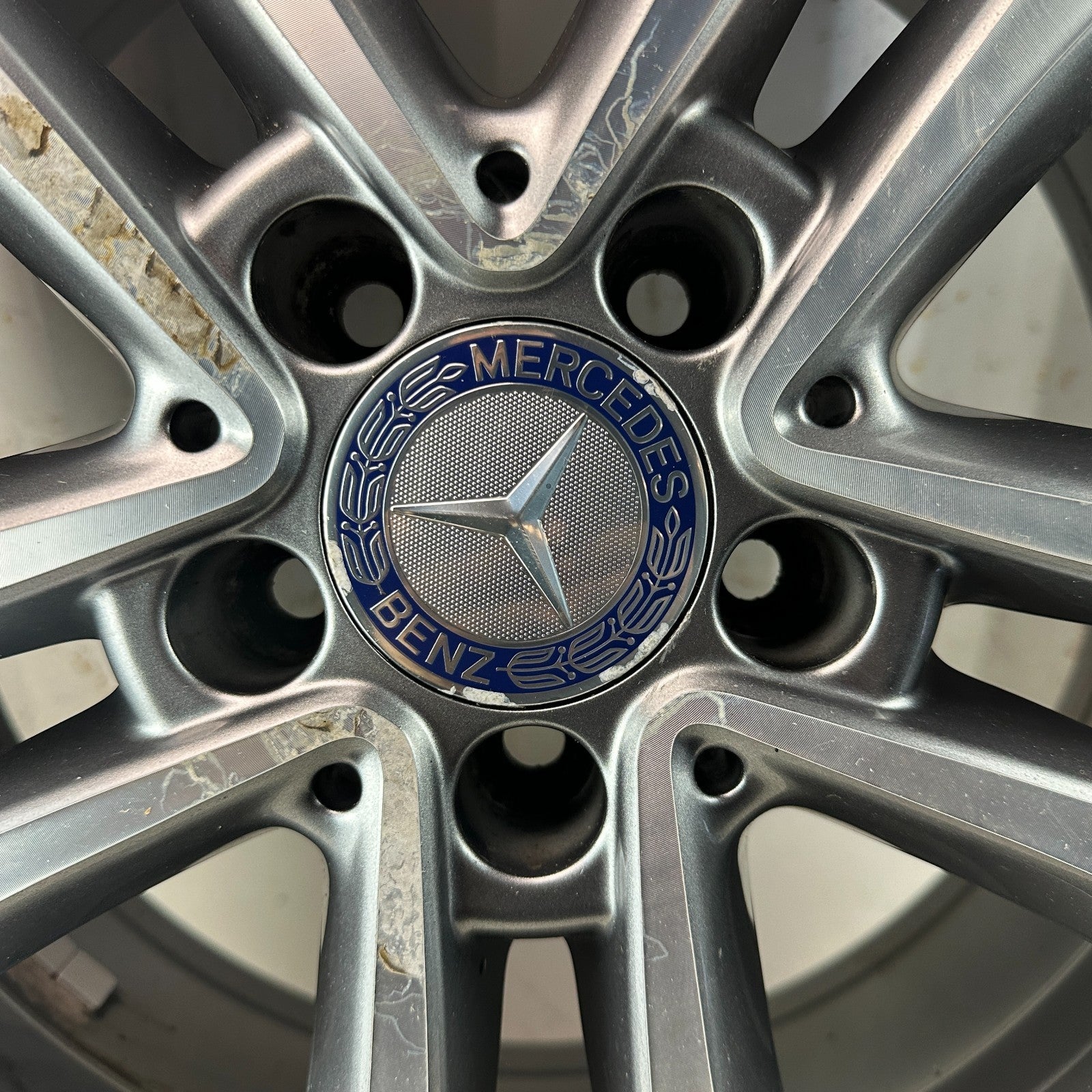 2015-2018 MERCEDES W205 C300 17x7' INCH 10 SPOKE WHEEL RIM W/ TIRE A2054010200