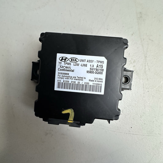 2009-2014 HYUNDAI SONATA TIRE PRESSURE SUSPENSION CONTROL MODULE 95800-3Q000 OEM
