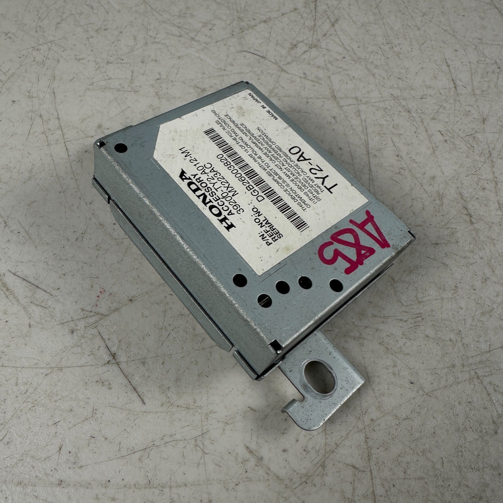 2014-2017 ACURA RLX ACTIVE NOISE COMPUTER CONTROL MODULE UNIT 39200-TY2-A012 OEM