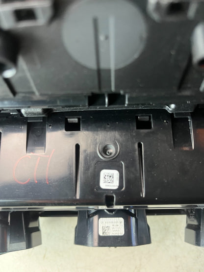 2015-2020 MERCEDES W205 C300 2.0L CENTER CONSOLE AIR VENT SWITCH PANEL ASSY OEM