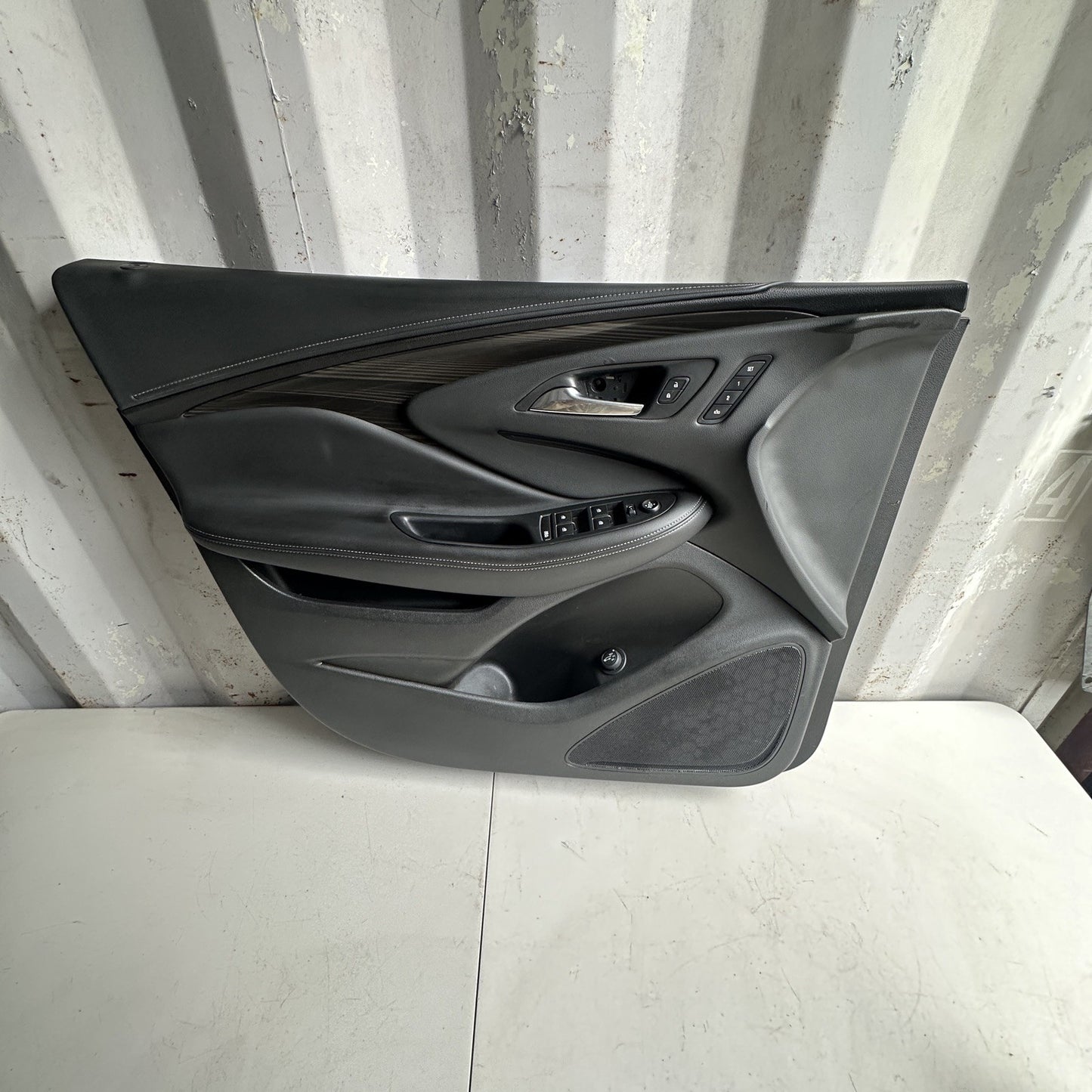 19-20 Buick Envision Interior Front Left Driver Door Trim Panel Black  OEM