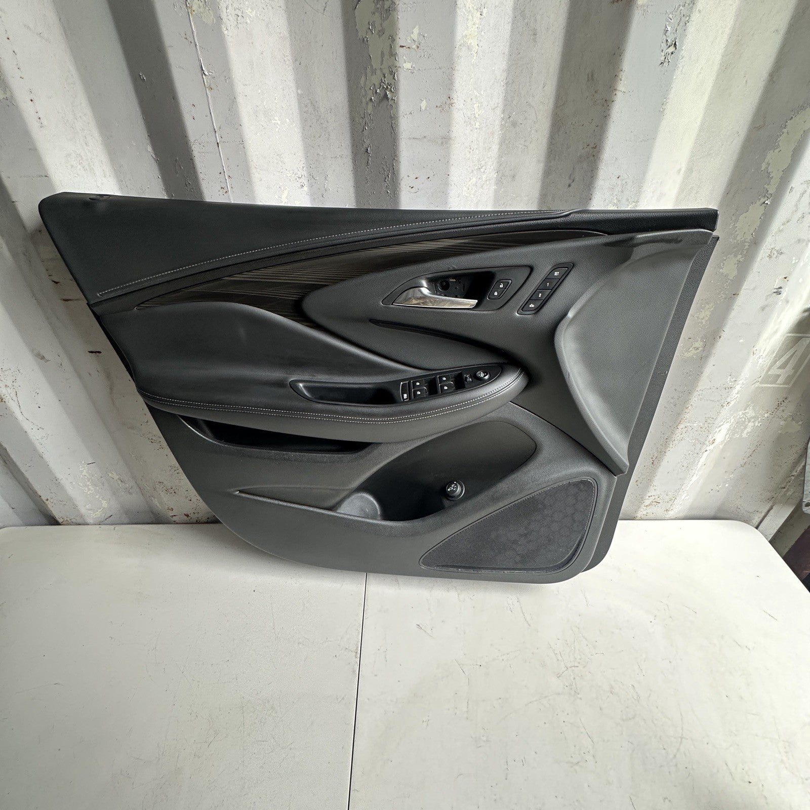 19-20 Buick Envision Interior Front Left Driver Door Trim Panel Black  OEM