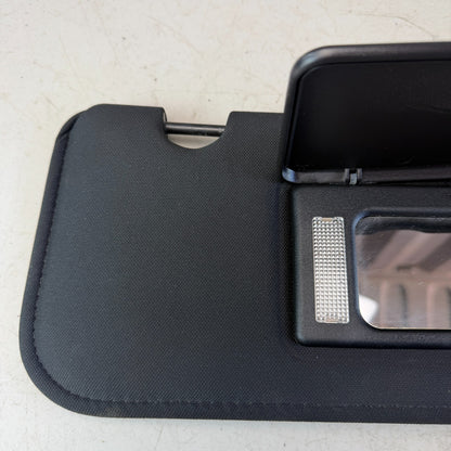05-13 CHEVROLET CORVETTE FRONT RIGHT PASSENGER SIDE SUNVISOR SUN VISOR BLACK OEM