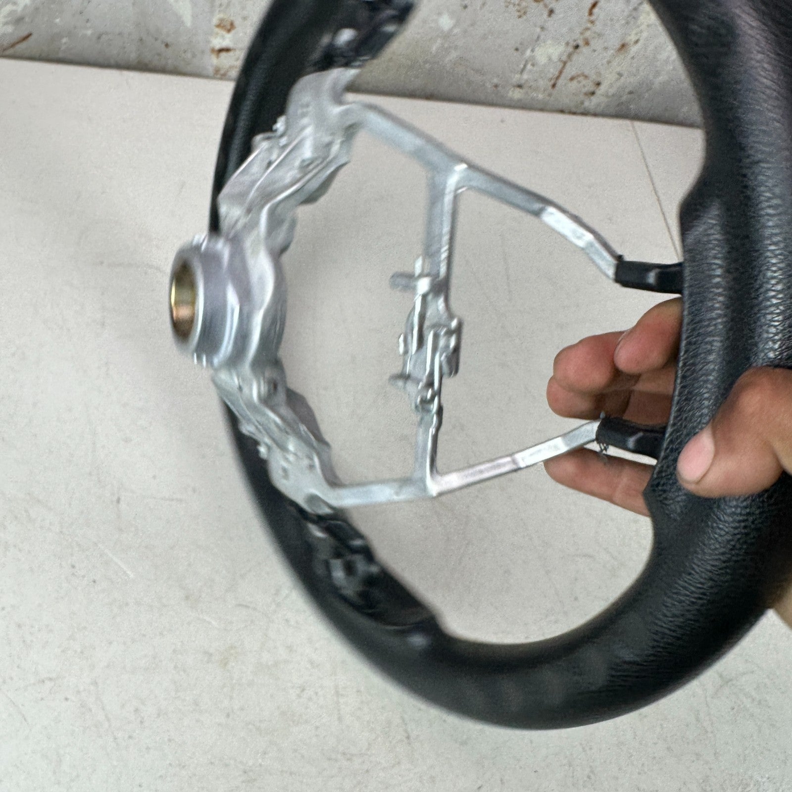 2020-2025 TOYOTA COROLLA FRONT LEFT DRIVER SIDE STEERING WHEEL RING BLACK OEM