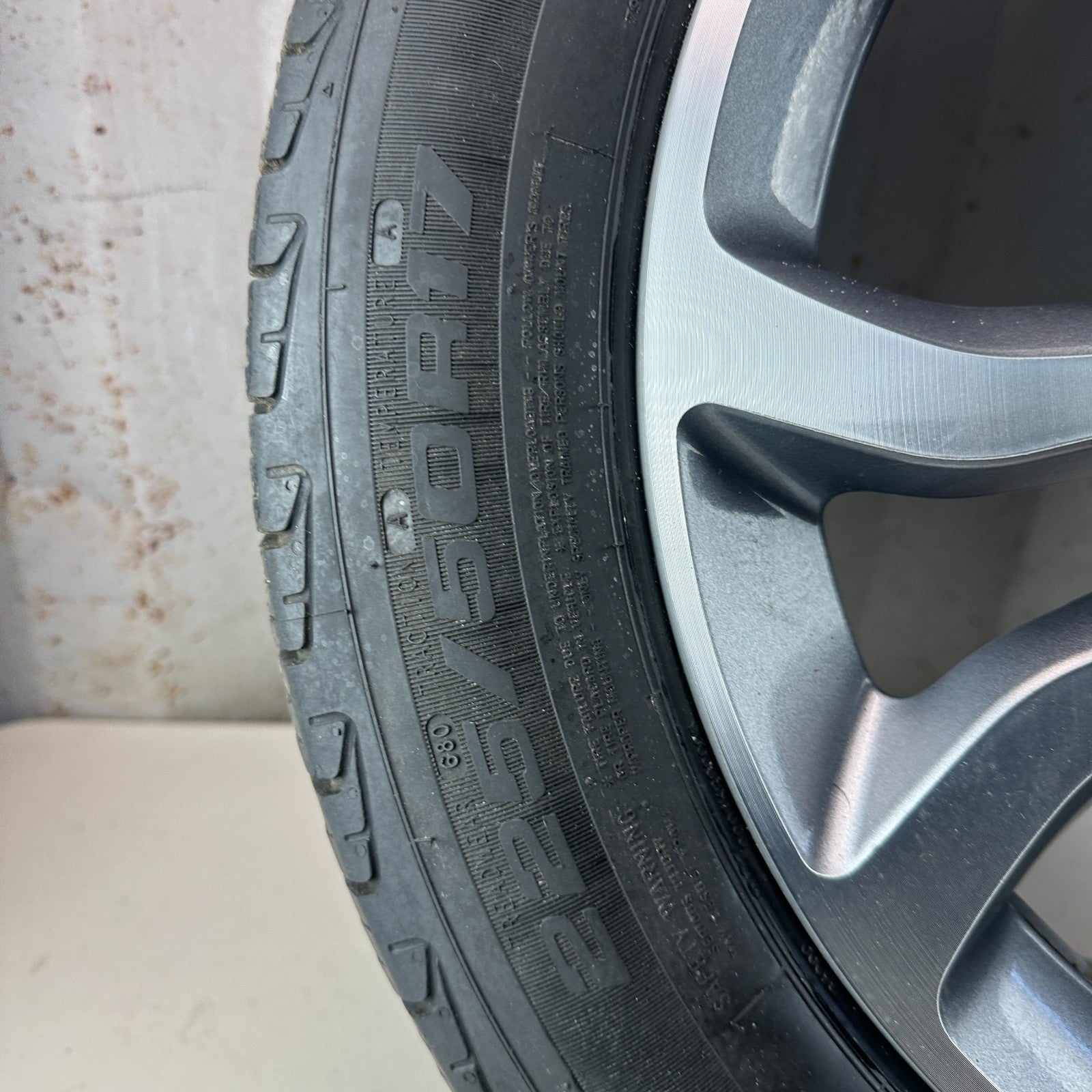 2015-2018 MERCEDES W205 C300 17x7' INCH 10 SPOKE WHEEL RIM W/ TIRE A2054010200