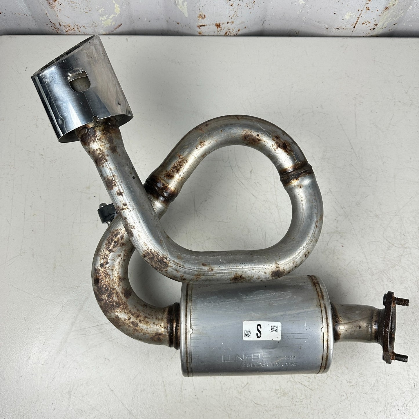 2023-2025 ACURA INTEGRA REAR RIGHT SIDE EXHAUST SYSTEM MUFFLER PIPE 1.5L OEM