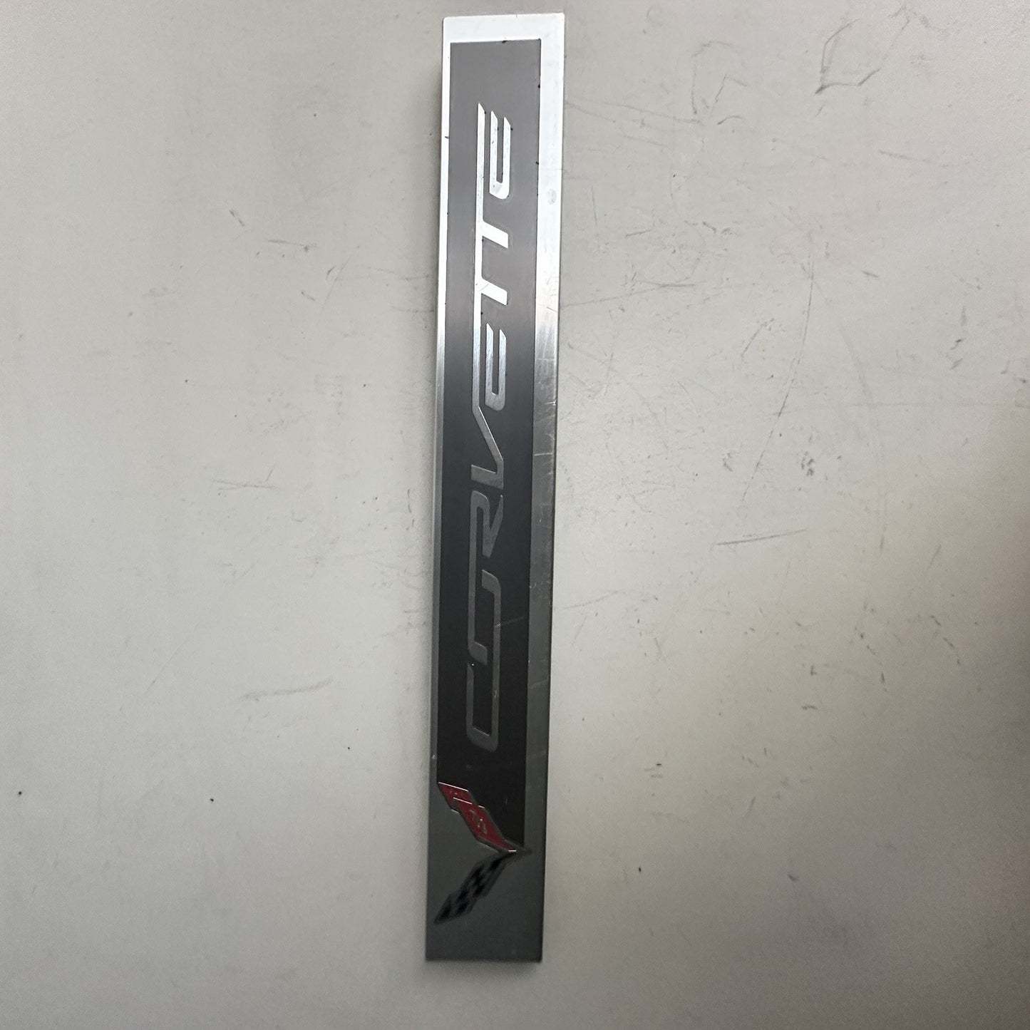 2014-2019 Chevy Corvette C7 OEM Door Sill Scuff Entry Plate 22789326