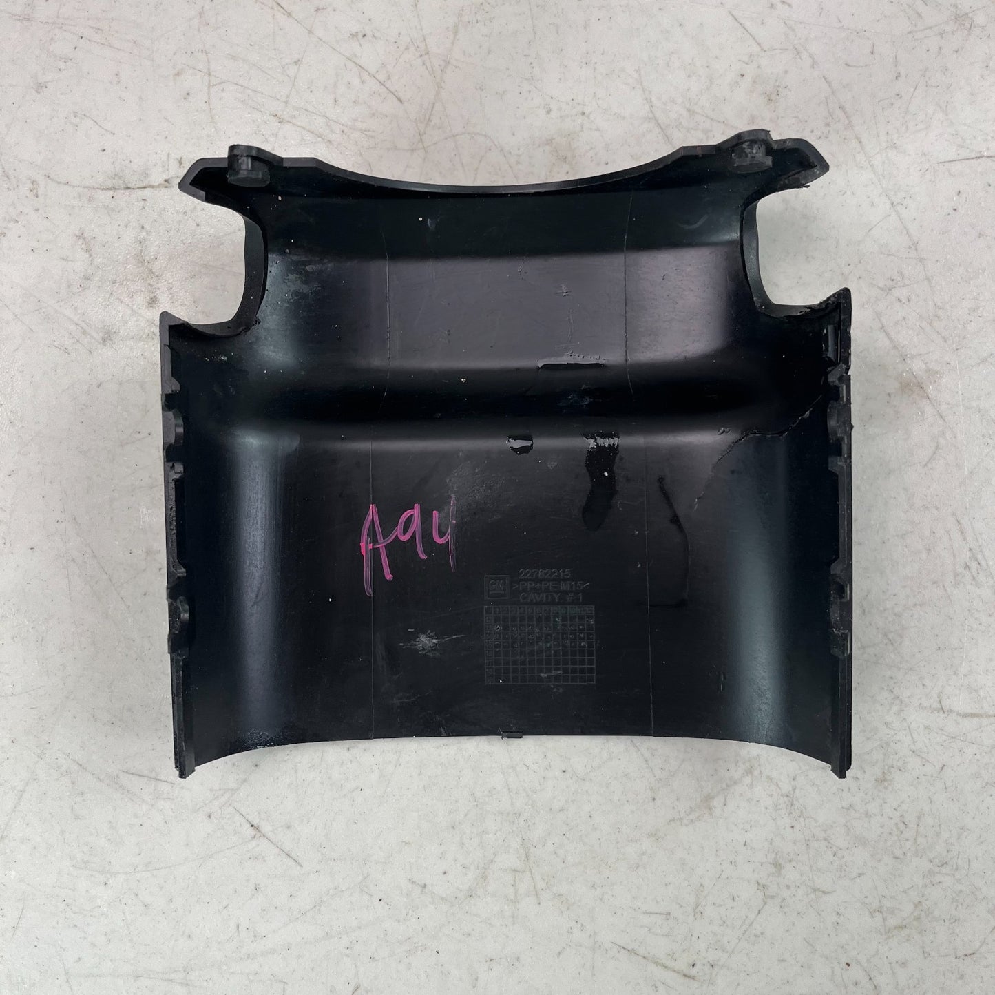 14-19 CHEVROLET CORVETTE C7 STEERING COLUMN HOUSING PLASTIC UPPER COVER TRIM OEM