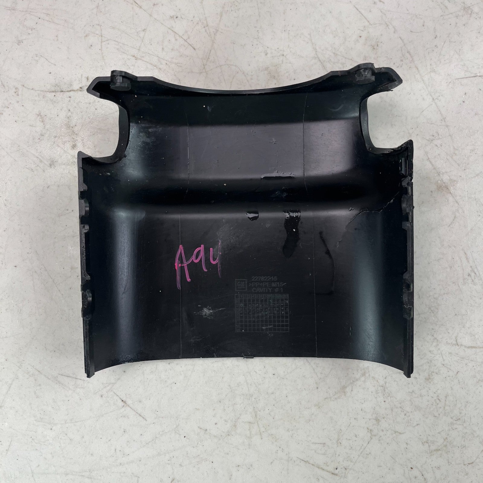 14-19 CHEVROLET CORVETTE C7 STEERING COLUMN HOUSING PLASTIC UPPER COVER TRIM OEM