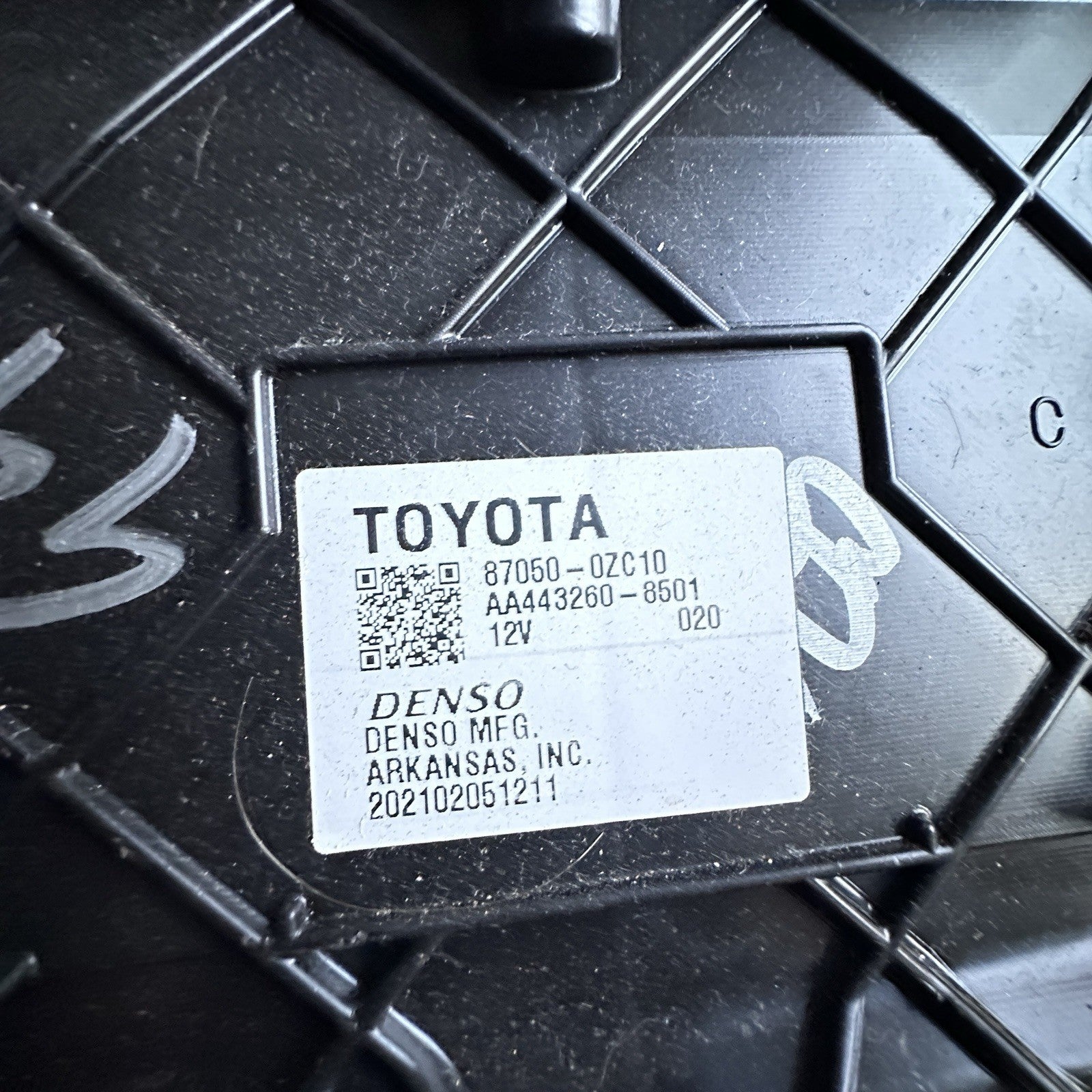 2020 - 2024 TOYOTA COROLLA HVAC AC CLIMATE HEATER BLOWER MOTOR HOUSING BOX OEM