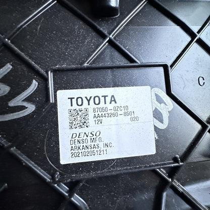 2020 - 2024 TOYOTA COROLLA HVAC AC CLIMATE HEATER BLOWER MOTOR HOUSING BOX OEM