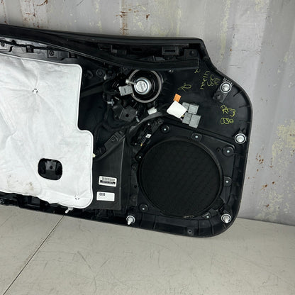 2014-2019 CHEVROLET CORVETTE C7 FRONT RIGHT SIDE INTERIOR DOOR PANEL BLACK OEM
