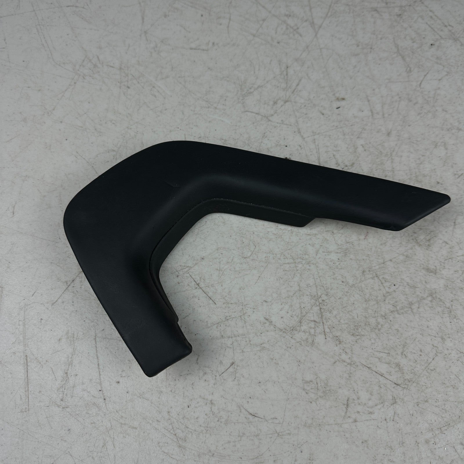 2014-19 CORVETTE C7 CENTER CONSOLE LEATHER INTERIOR CORNER TRIM PANEL BLACK OEM